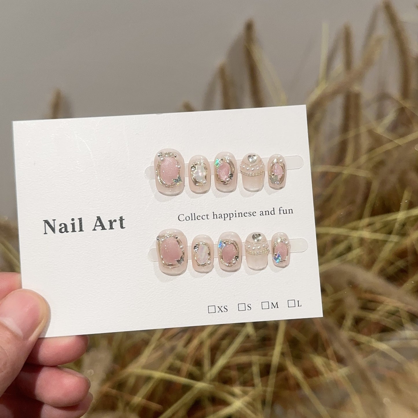 Handmade Press On Nails C190