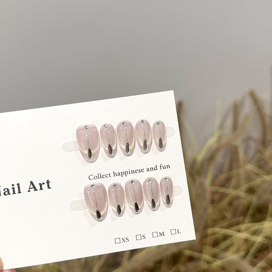 Handmade Press On Nails C197