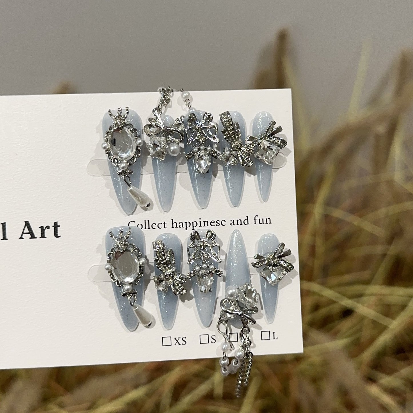 Handmade Press On Nails C205