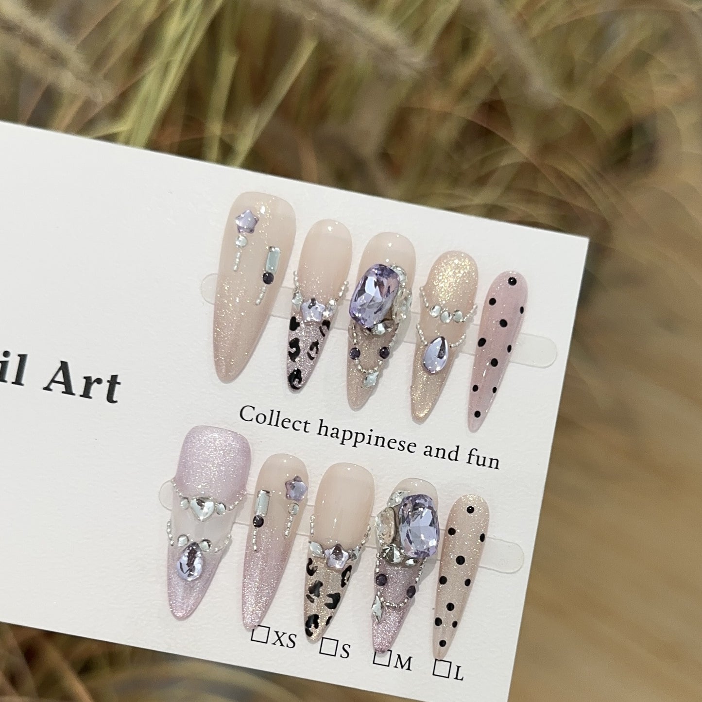 Handmade Press On Nails C260