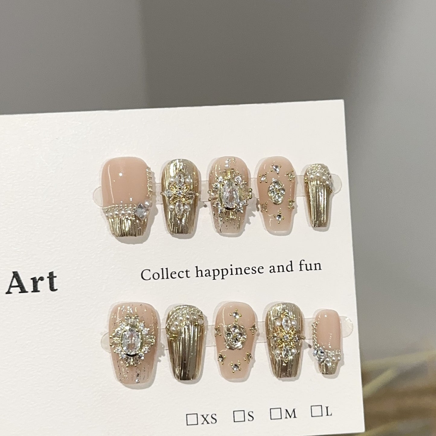 Handmade Press On Nails C275