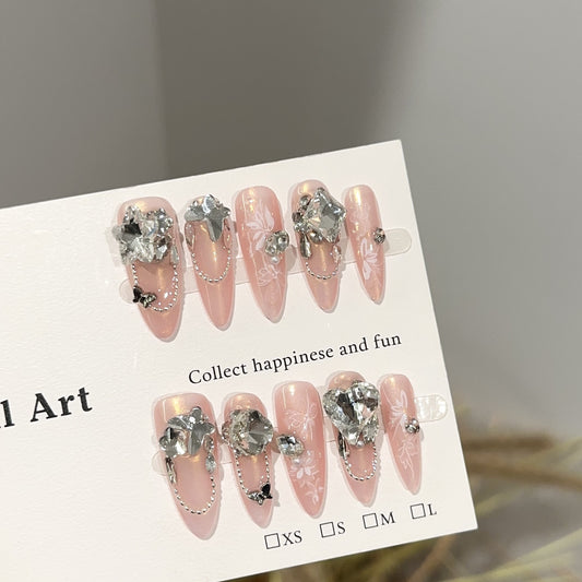 Handmade Press On Nails C276