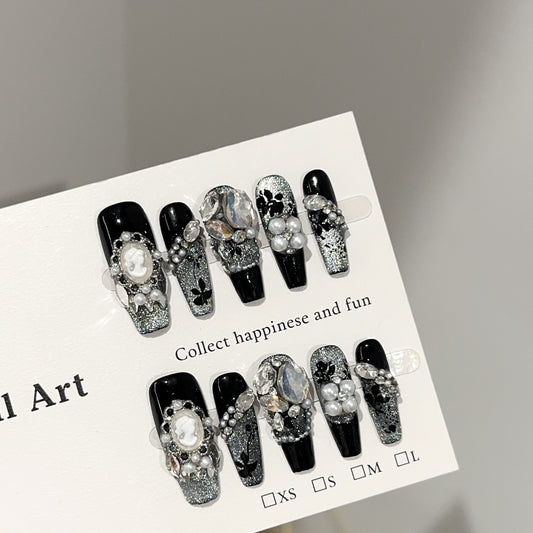 Handmade Press On Nails C278
