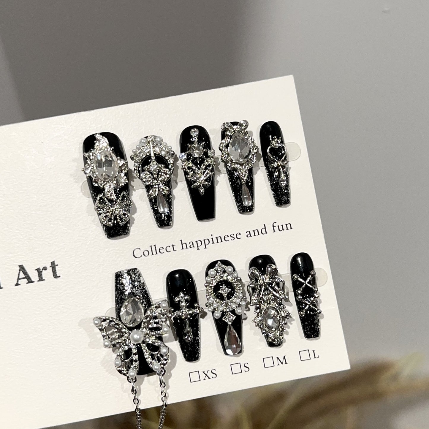 Handmade Press On Nails C281