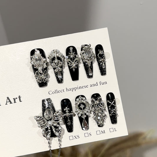 Handmade Press On Nails C281