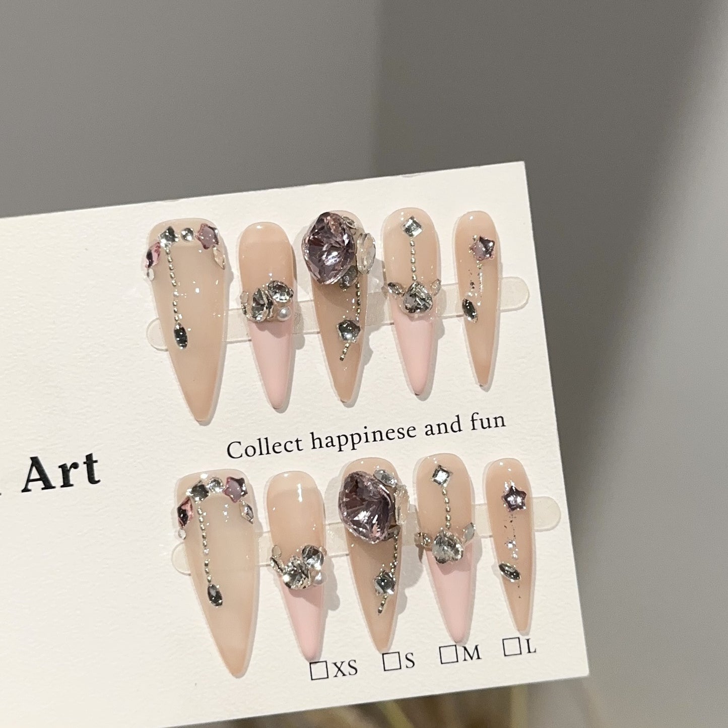 Handmade Press On Nails C290
