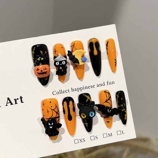 Handmade Press On Nails C292