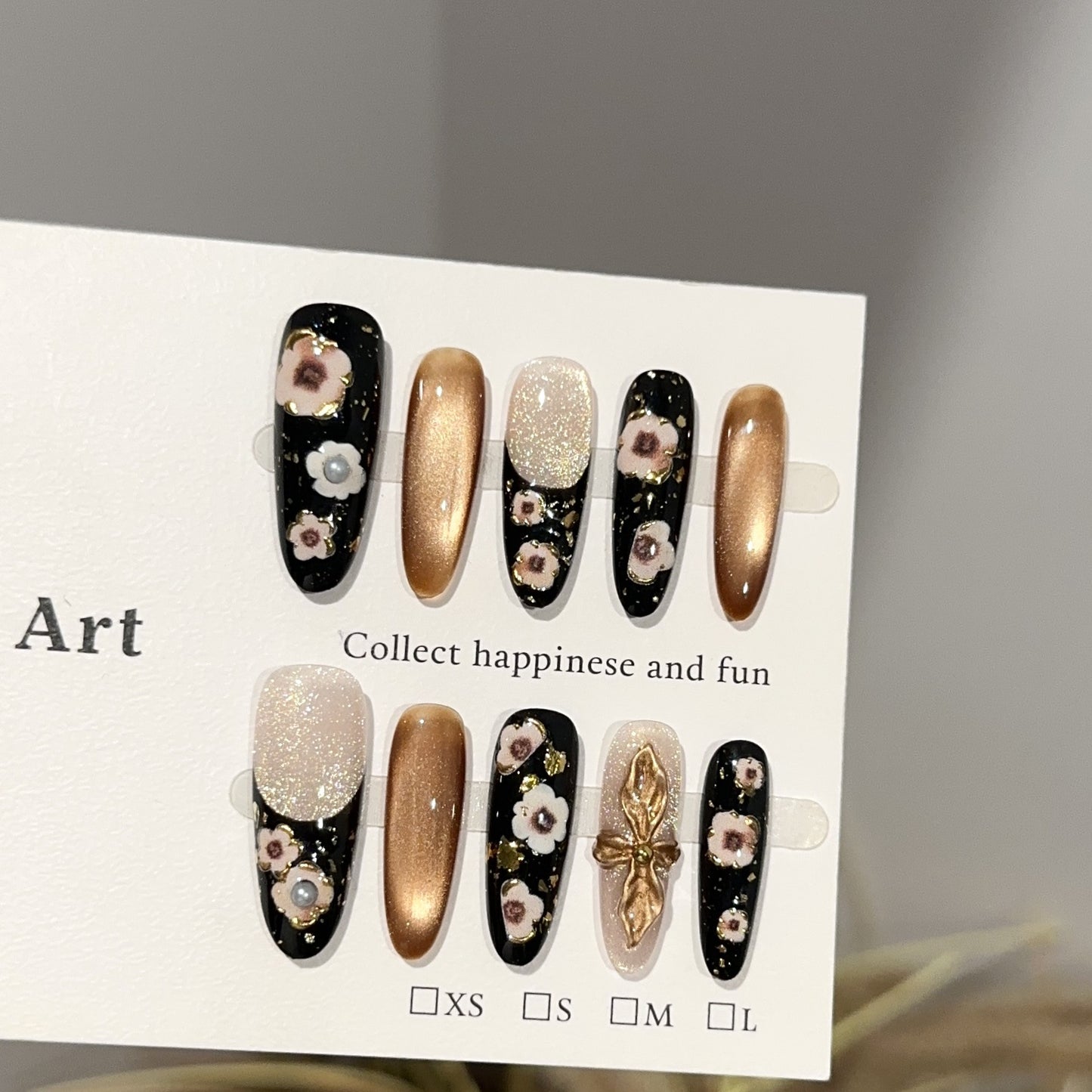 Handmade Press On Nails C310