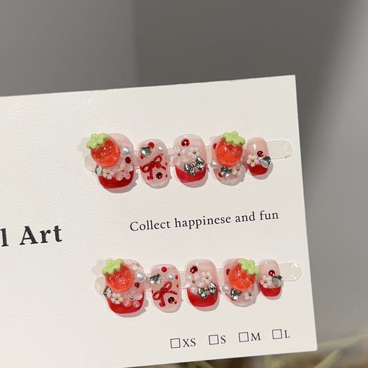 Handmade Press On Nails C315