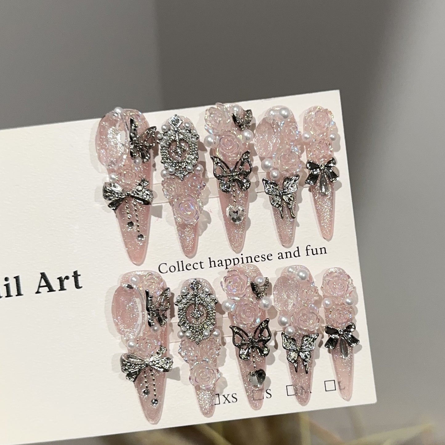 Handmade Press On Nails C320