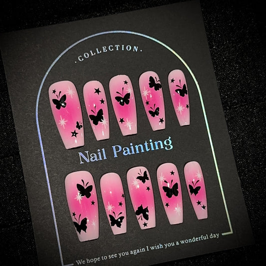 Handmade Press On Nails C332