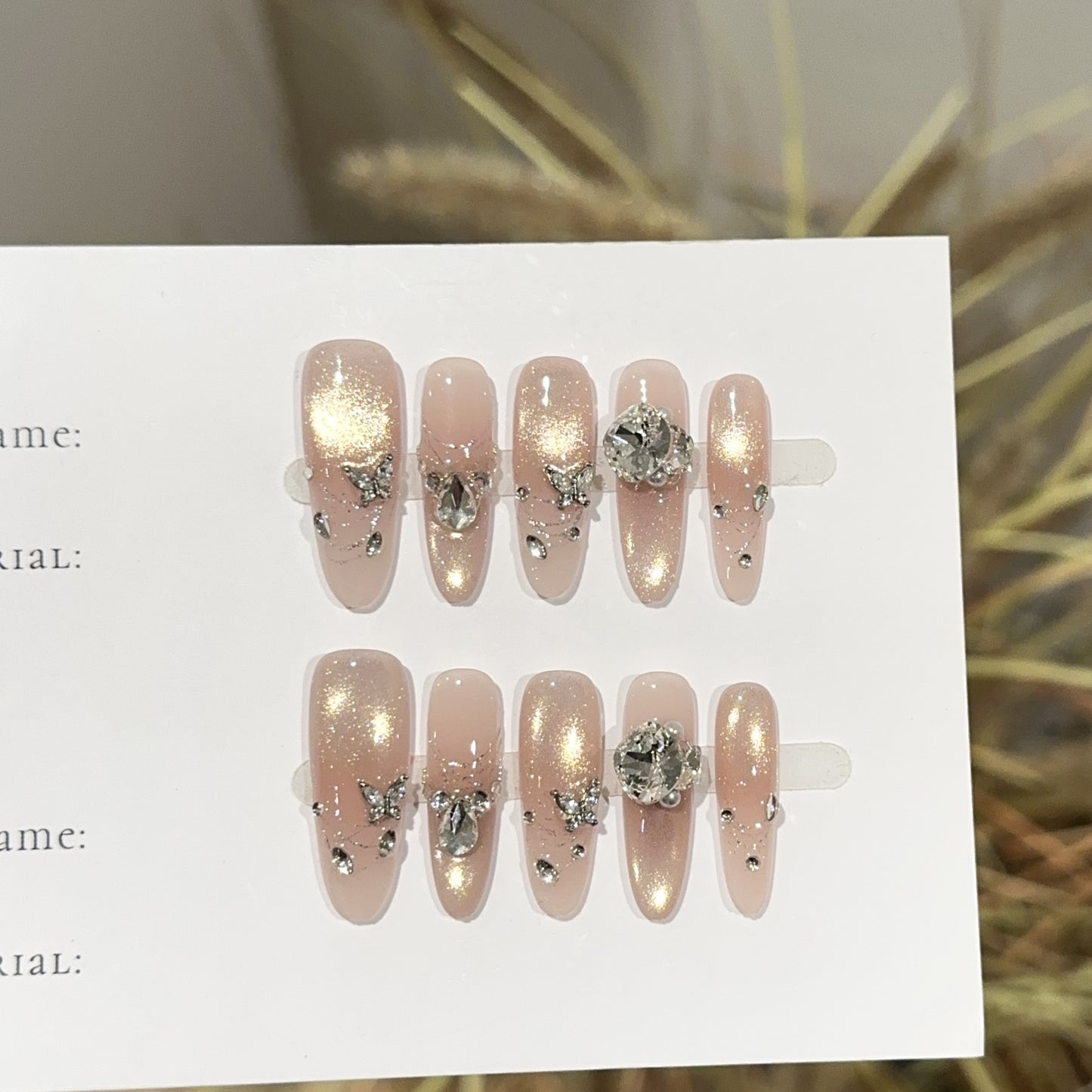 Handmade Press On Nails C400