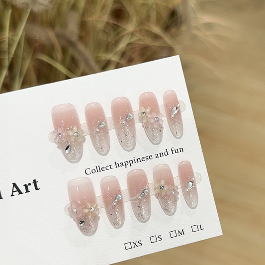 Handmade Press On Nails D231