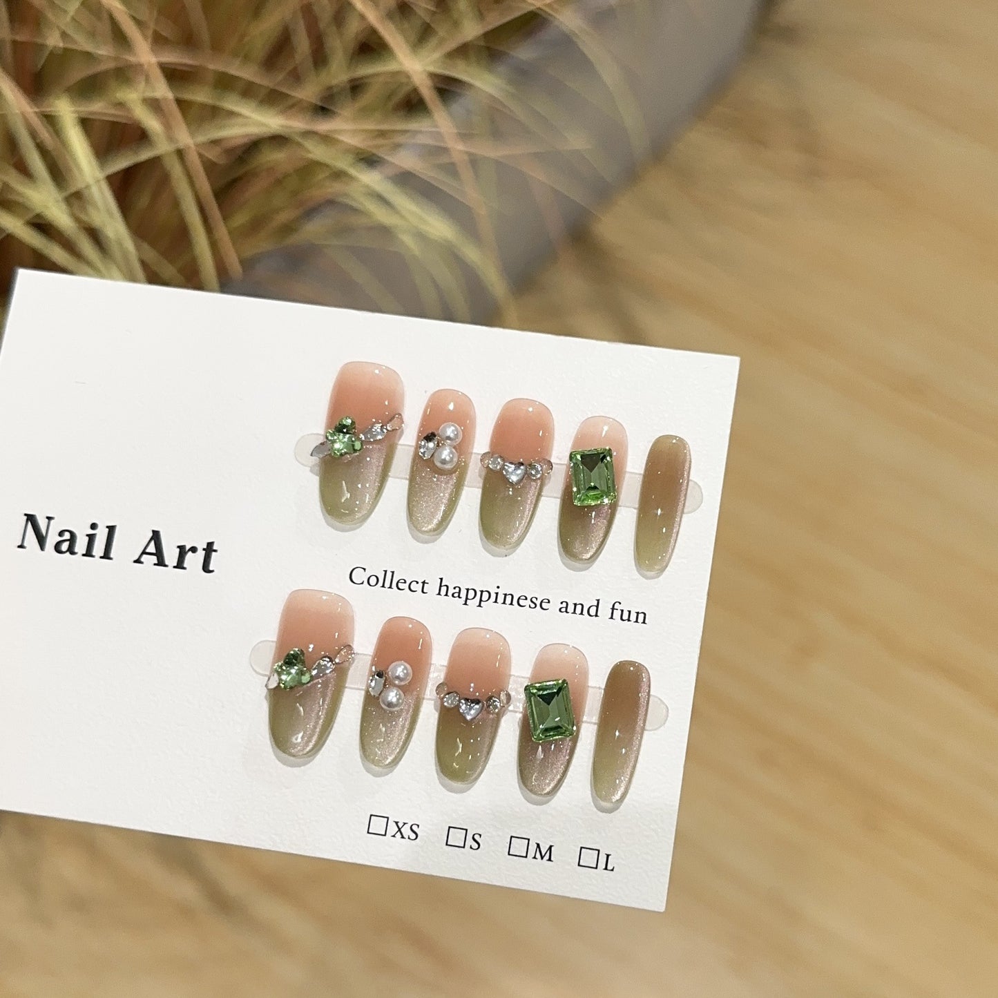 Handmade Press On Nails D233