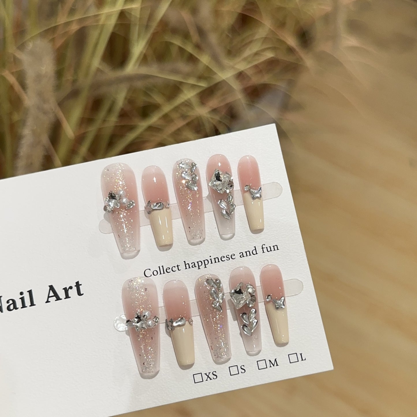 Handmade Press On Nails D235