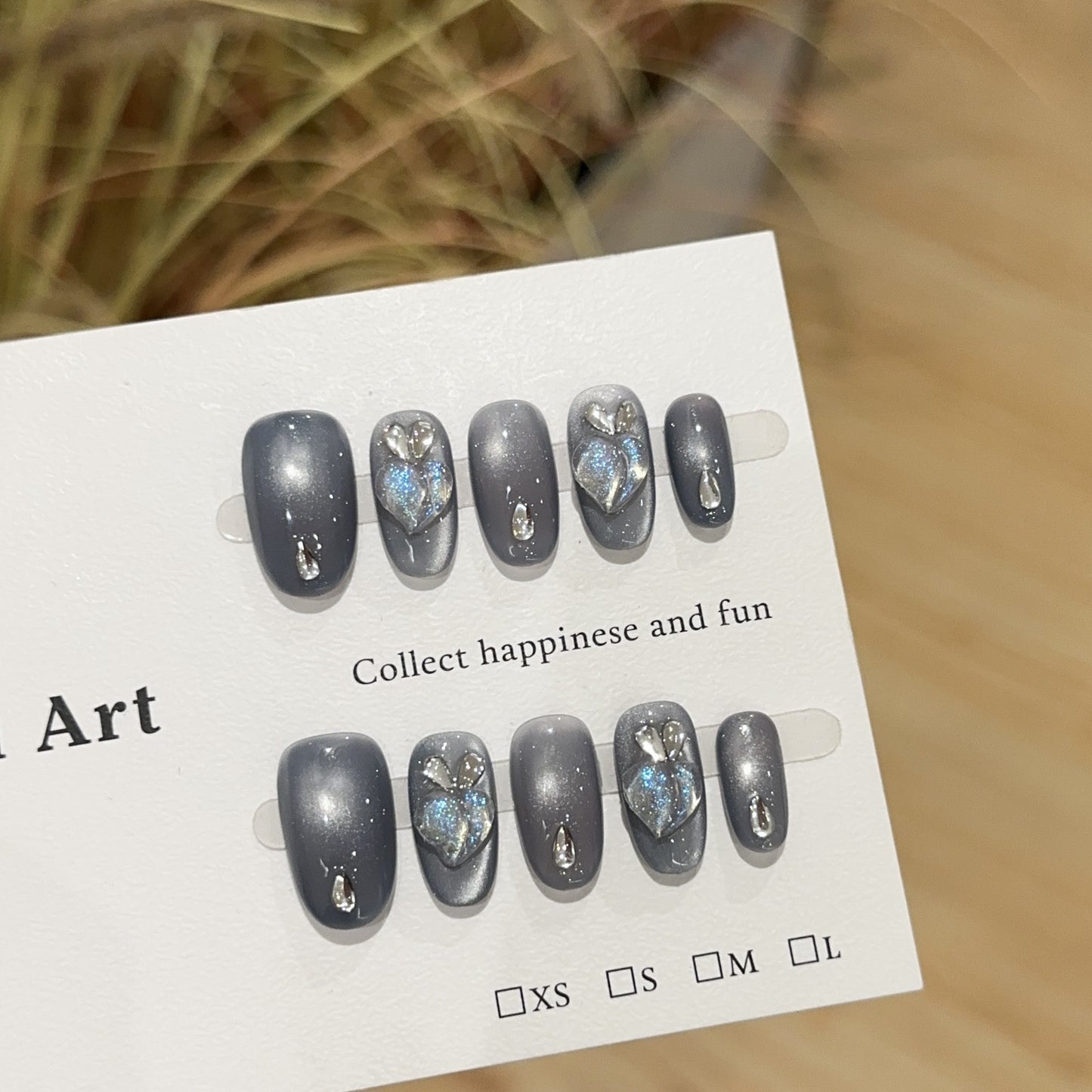 Handmade Press On Nails D238