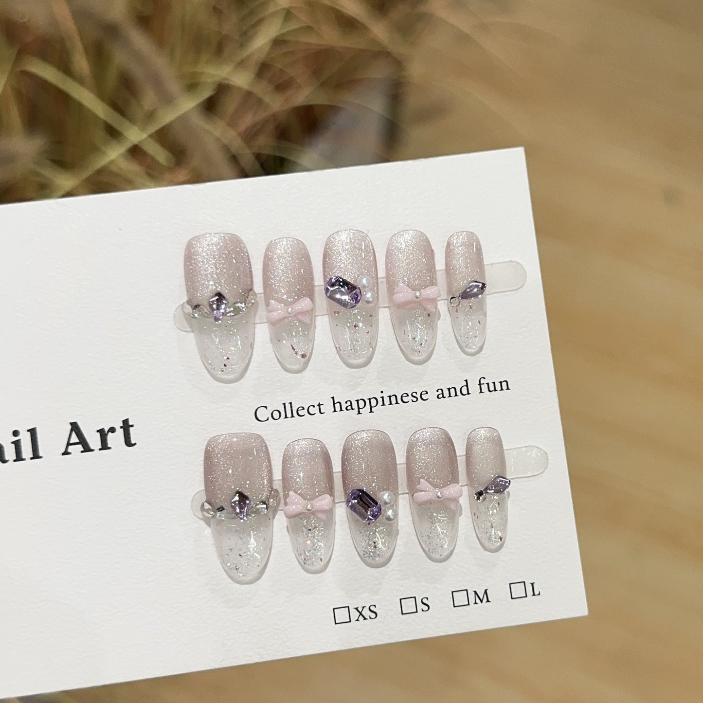 Handmade Press On Nails D241