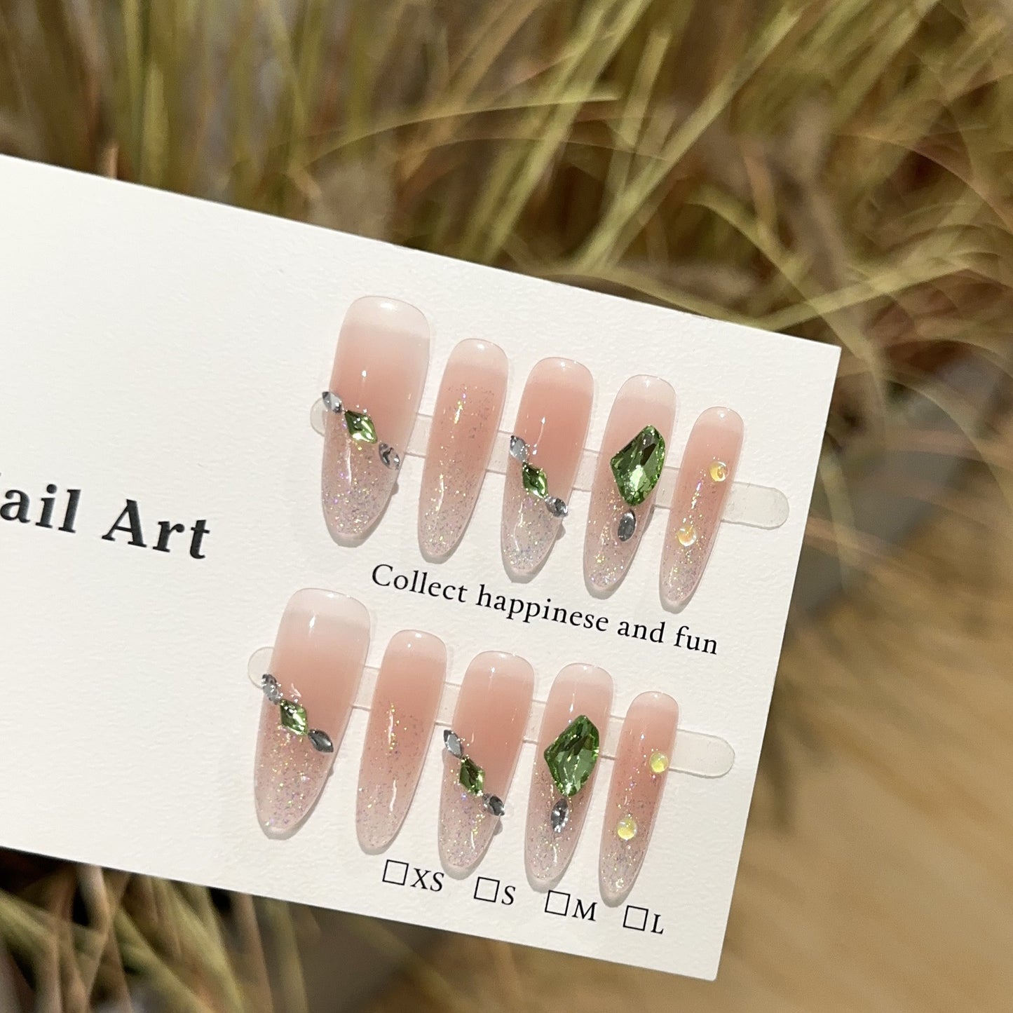 Handmade Press On Nails D245