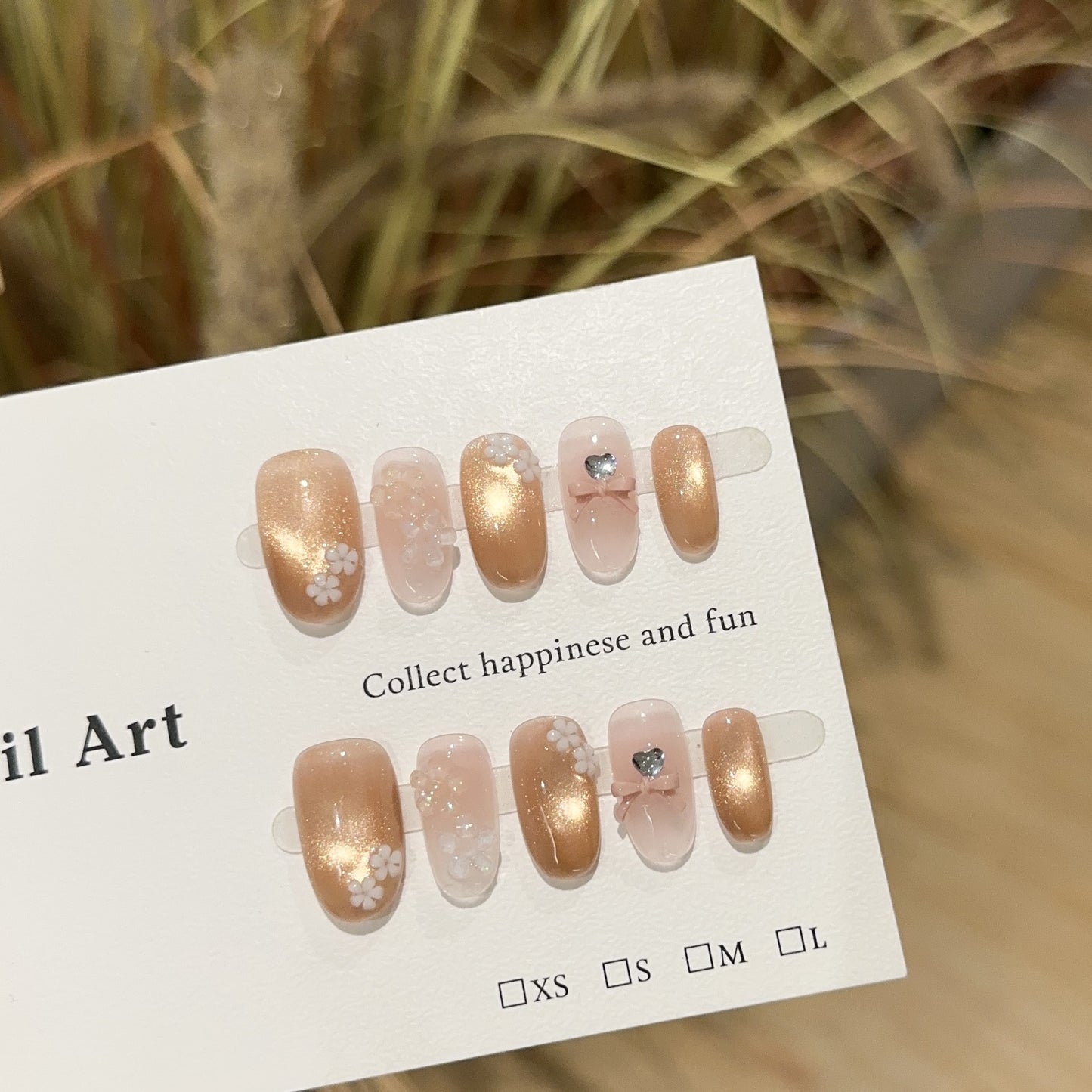 Handmade Press On Nails D248