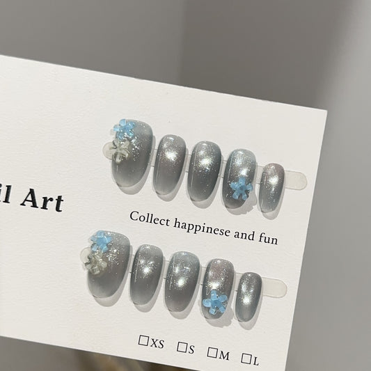 Handmade Press On Nails D249