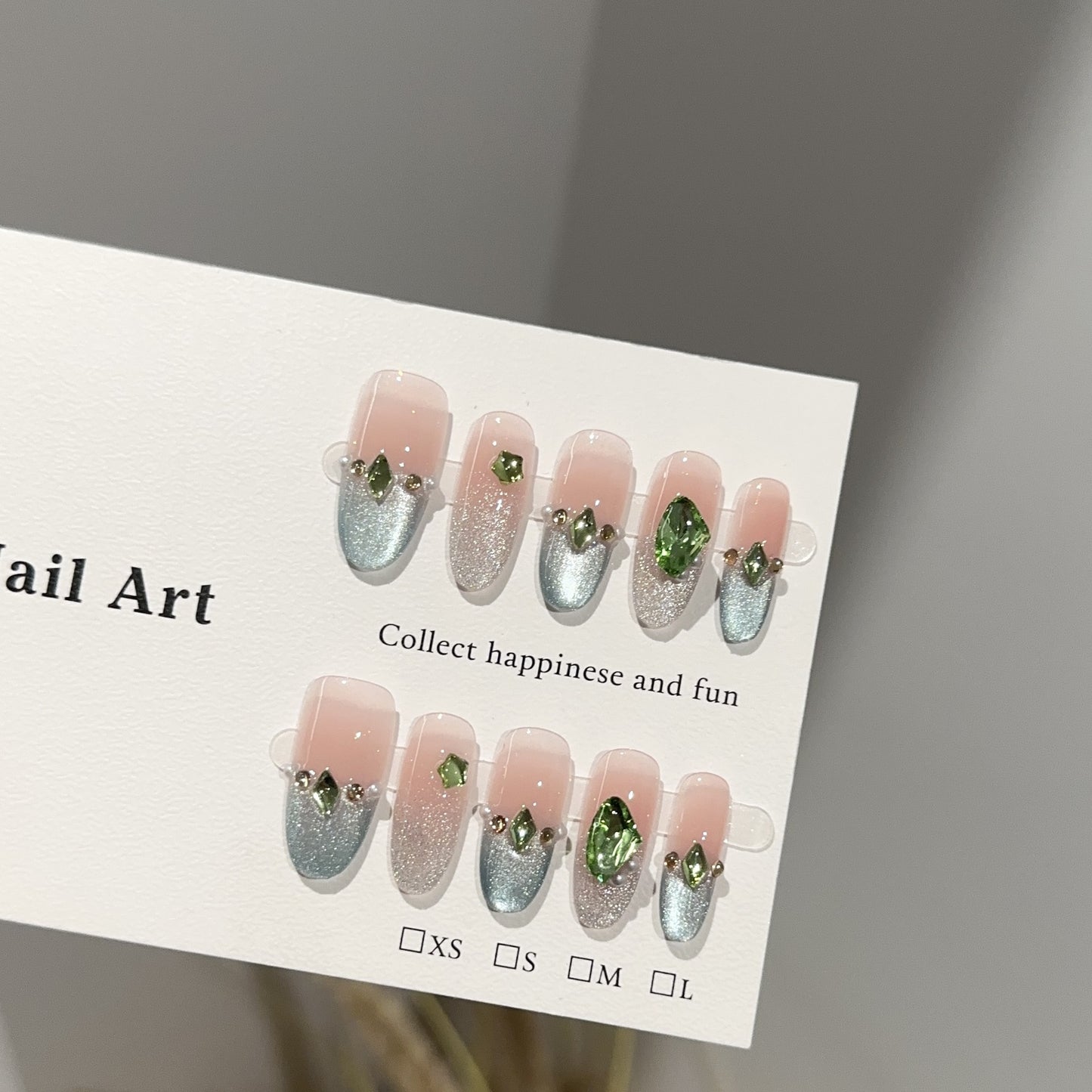 Handmade Press On Nails D250