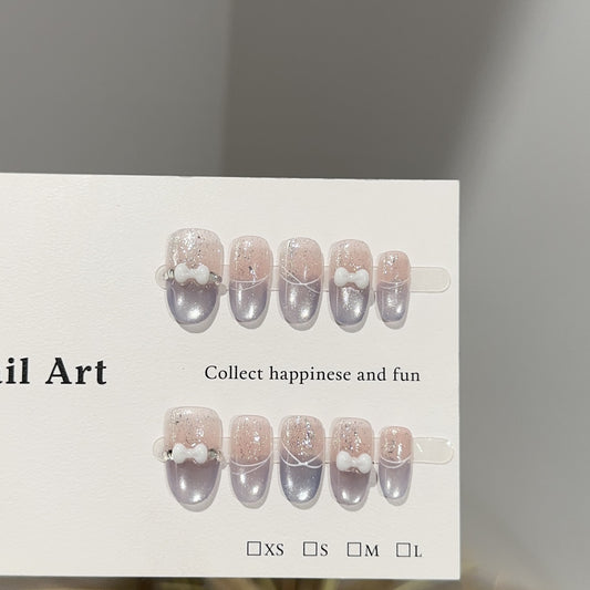 Handmade Press On Nails D262