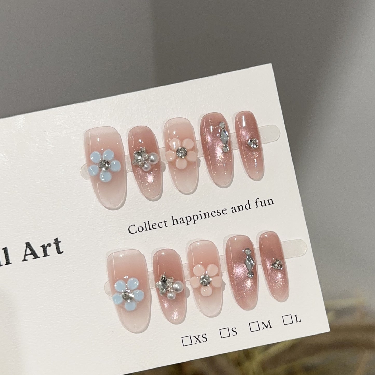 Handmade Press On Nails D263