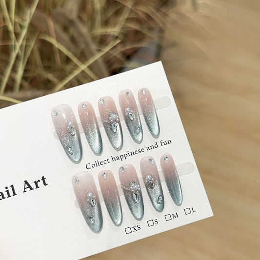 Handmade Press On Nails D270
