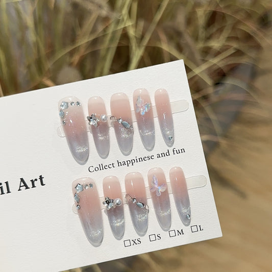 Handmade Press On Nails D273