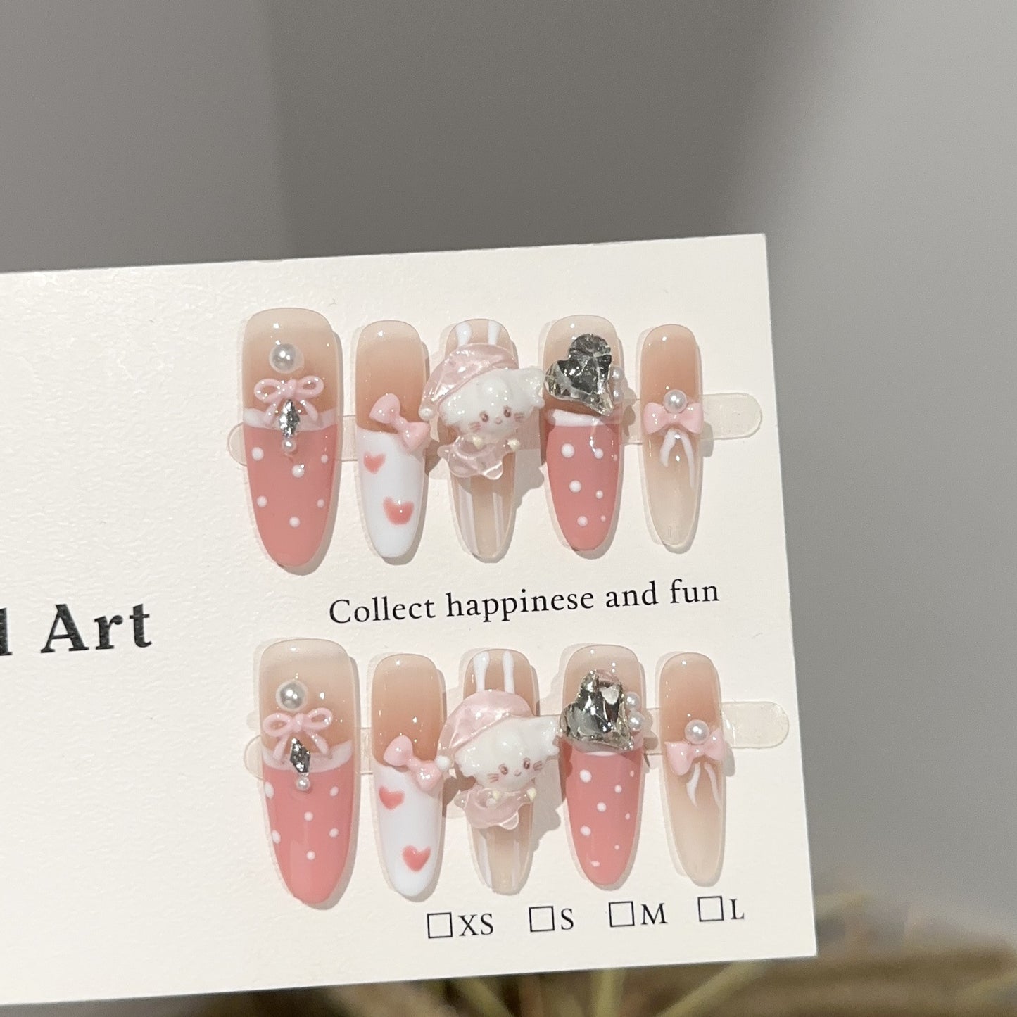 Handmade Press On Nails D280