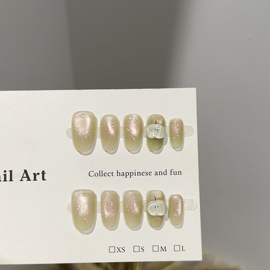 Handmade Press On Nails D291