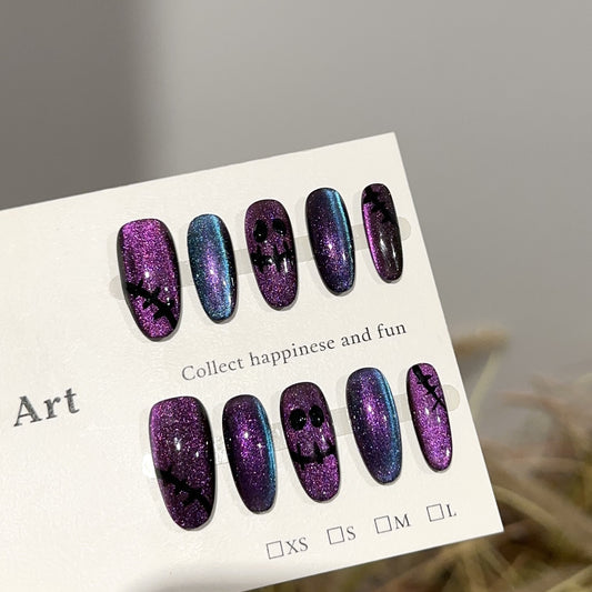 Handmade Press On Nails D293