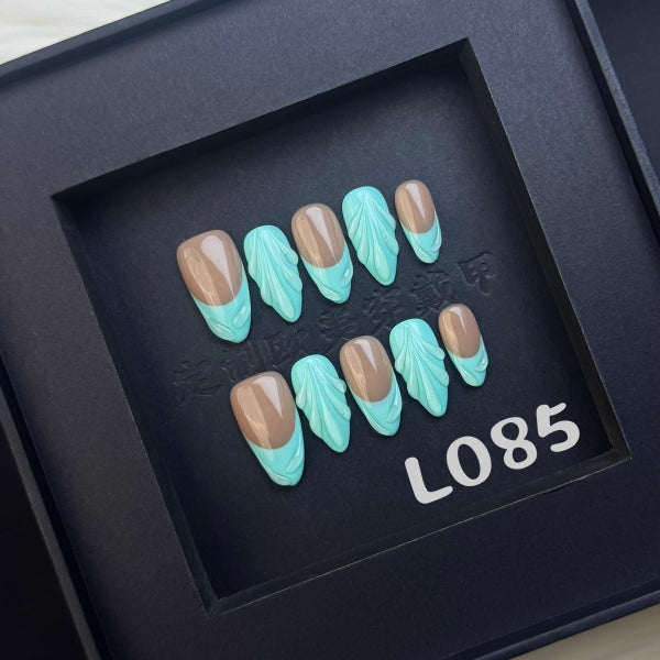 Handmade press on nail L085