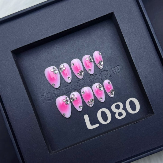 Handmade press on nail L080