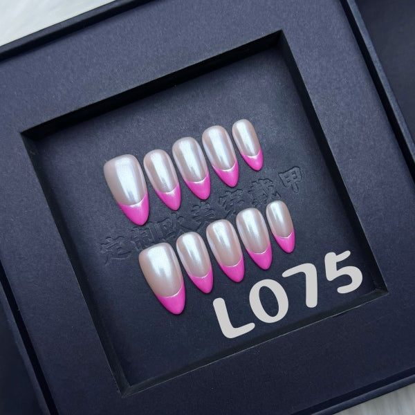 Handmade press on nail L075