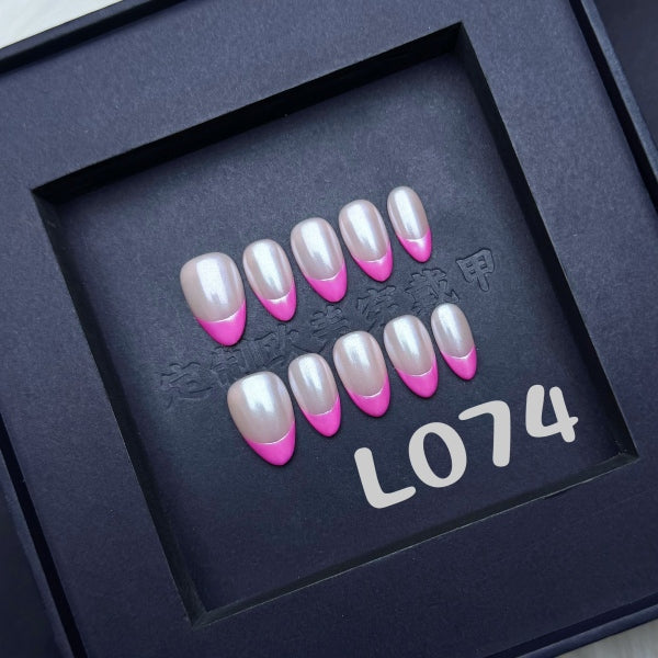 Handmade press on nail L074