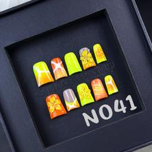 Handmade press on nail N041