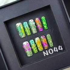 Handmade press on nail N044