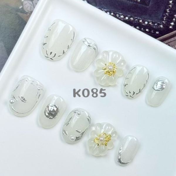 Handmade press on nail K085