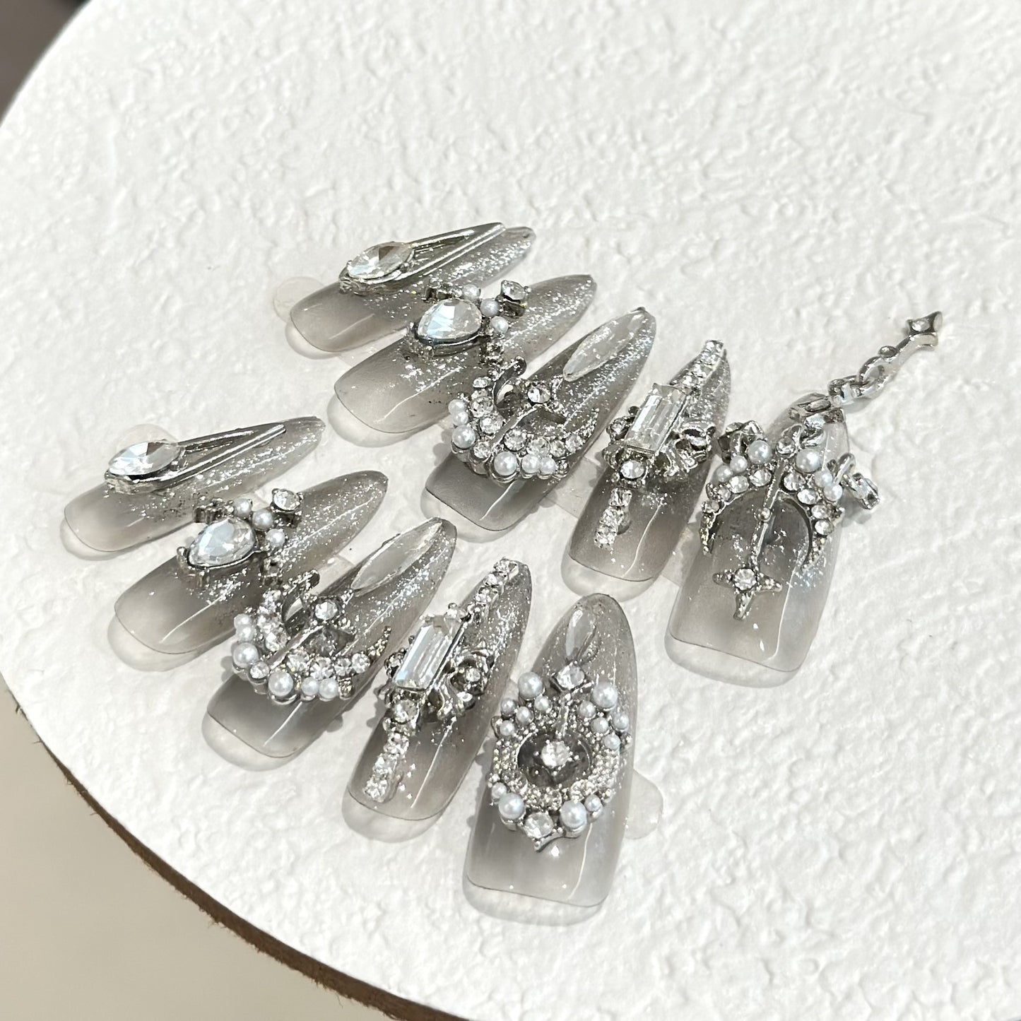 Handmade Press On Nails B001
