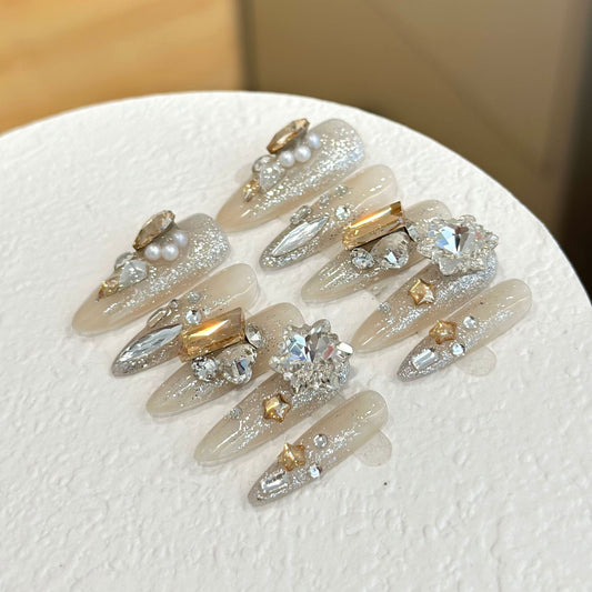 Handmade Press On Nails B008