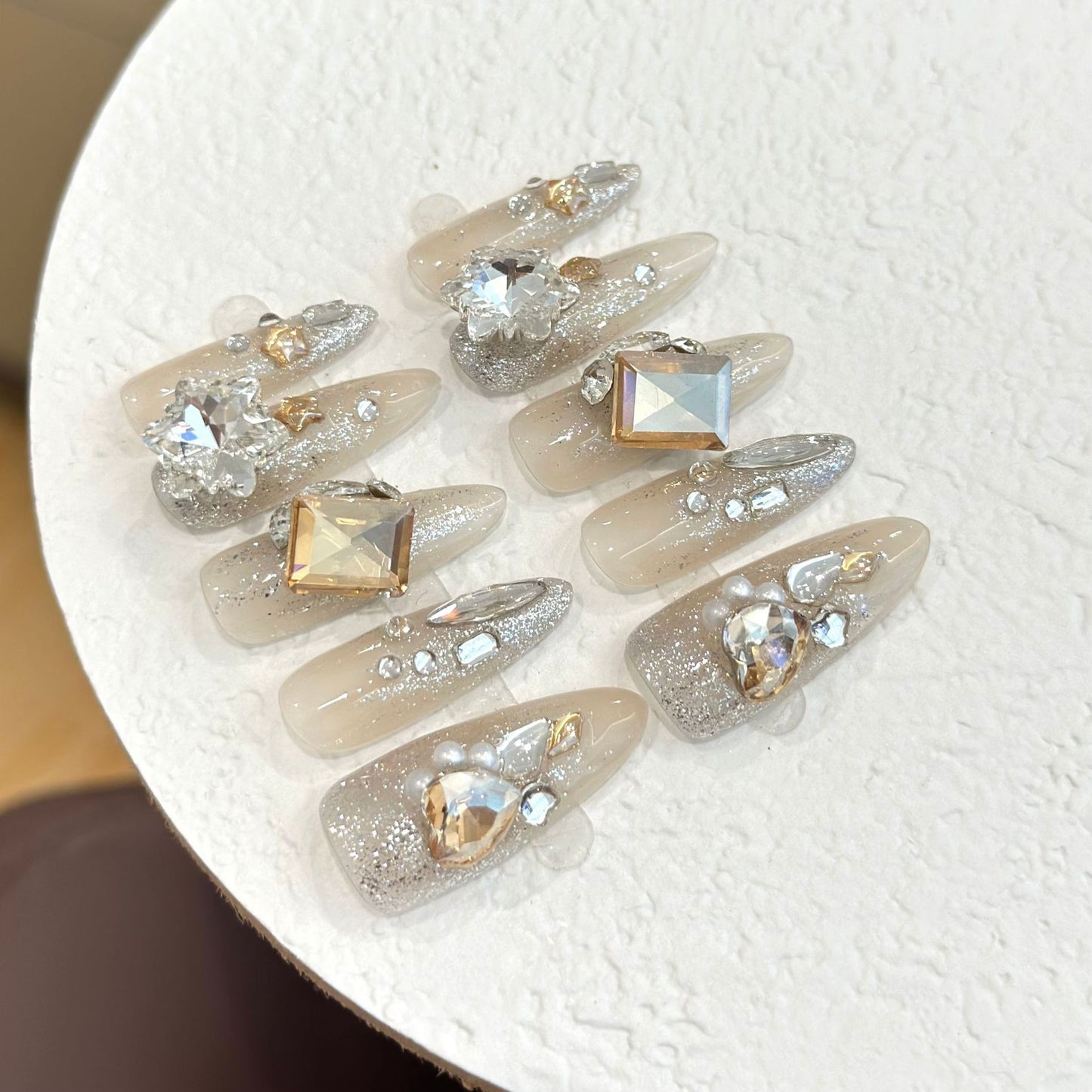 Handmade Press On Nails B008