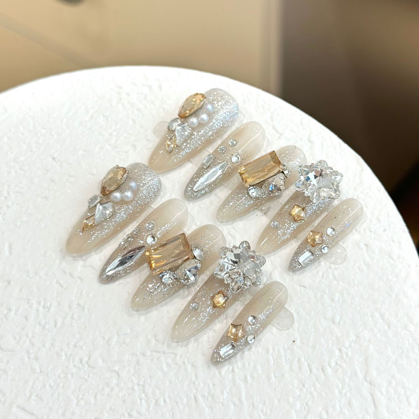 Handmade Press On Nails B008