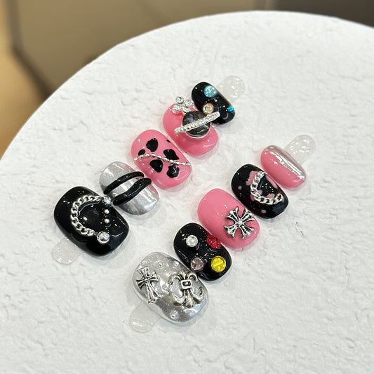 Handmade Press On Nails B011
