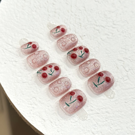 Handmade Press On Nails B012