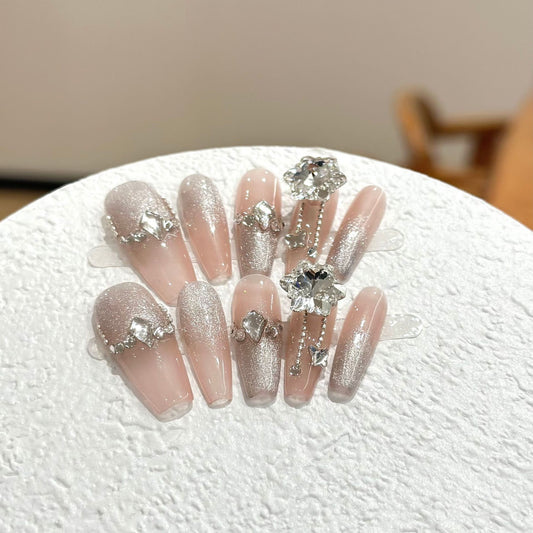 Handmade Press On Nails B013