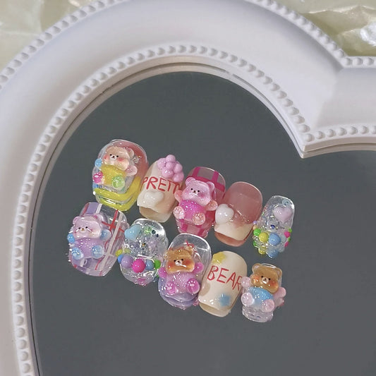 Handmade Press On Nails B085