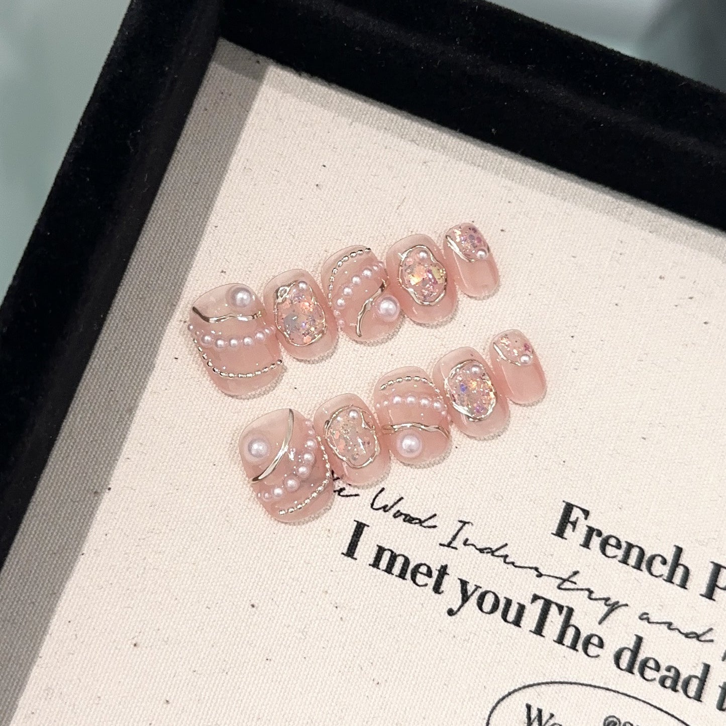 Handmade Press On Nails C087