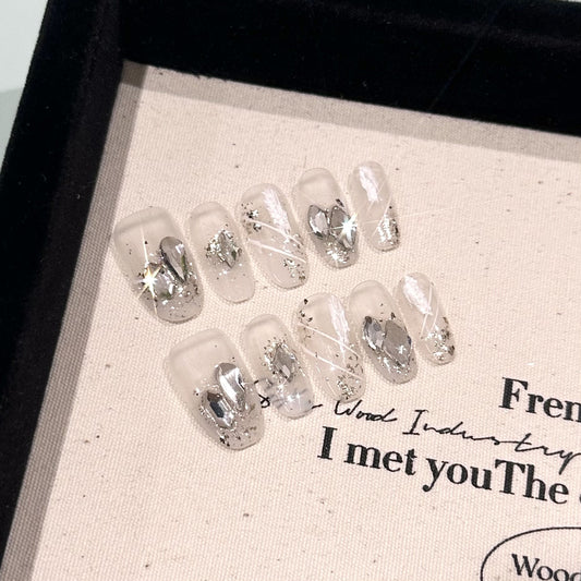 Handmade Press On Nails C092