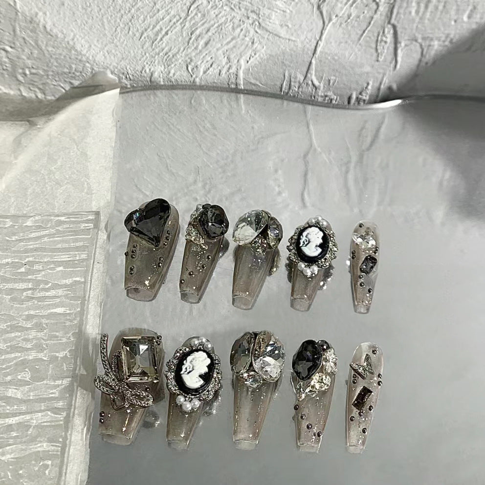 Handmade Press On Nails C098